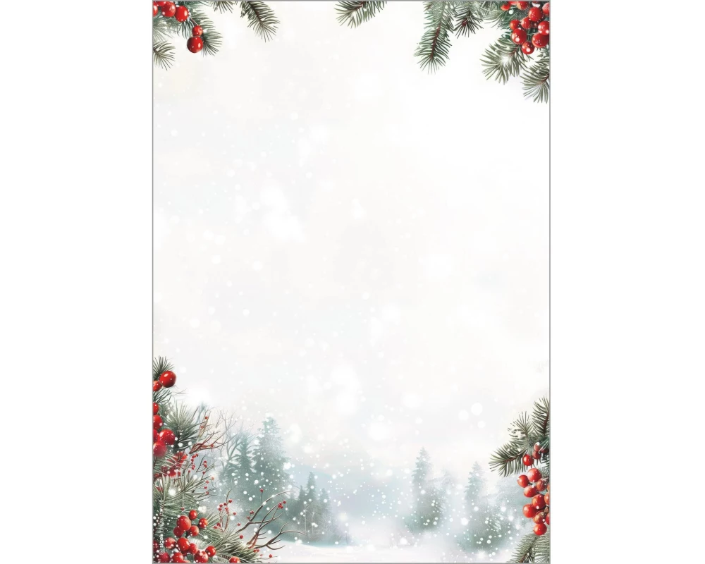 Sigel Weihnachts-Motiv-Papier, Scandinavian Snow