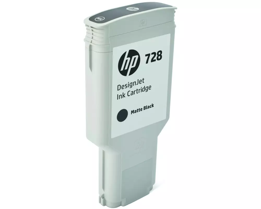 HP Tinte Nr. 728 (F9J68A) Matte Black