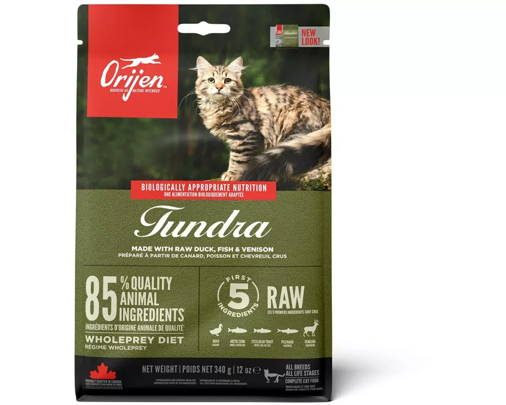 Orijen Trockenfutter Cat Tundra mit Ziege, 340 g