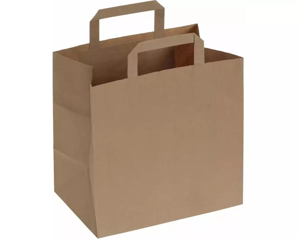 belesse nature Papiertragetasche braun 50 Stück