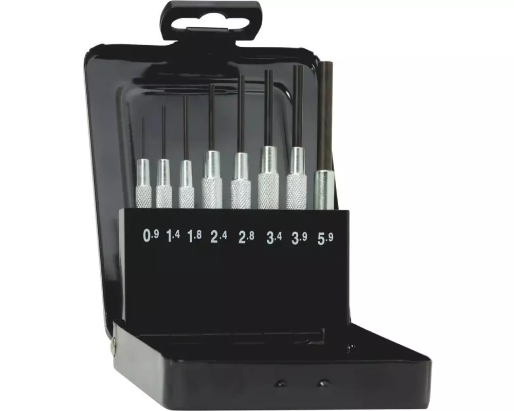 Knipex Splintentreiber-Satz 100 8-teilig mit Führungshülse