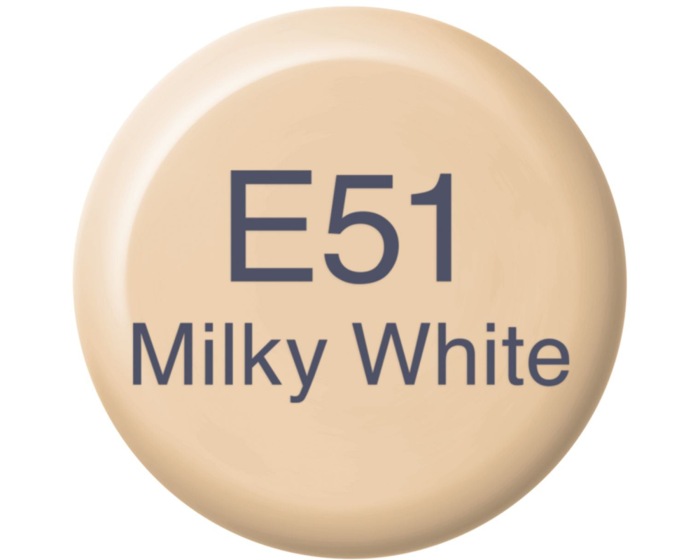 COPIC Ink Refill 21076236 E51 - Milky White