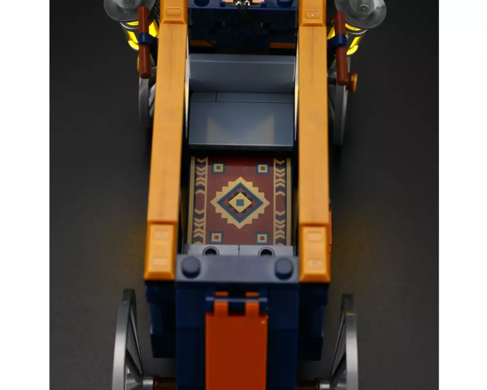 Lumibricks Treasure Stagecoach – Postkutsche LED-Beleuchtung, Minifigur