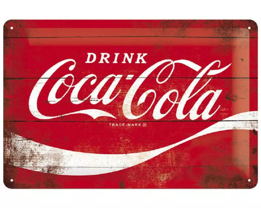 Nostalgic Art Schild Coca-Cola 20 x 30 cm, Metall