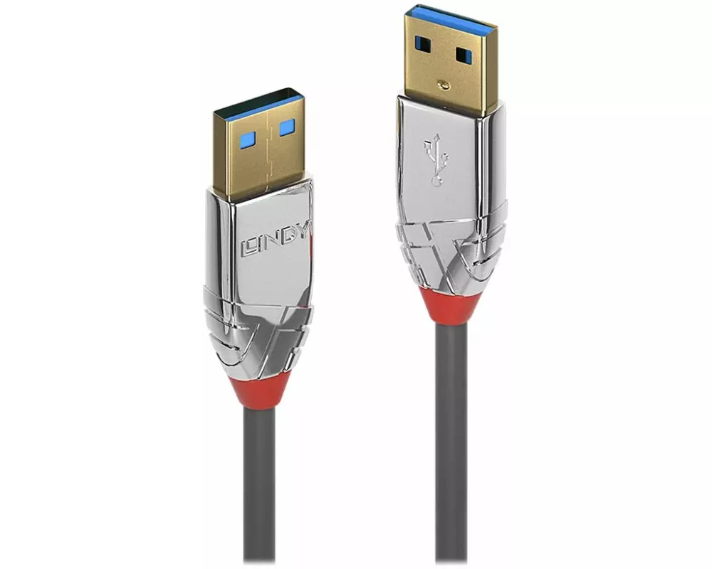 LINDY Cromo Line USB Cable, USB 3.1, USB/A-USB/A M-M, 0.5m