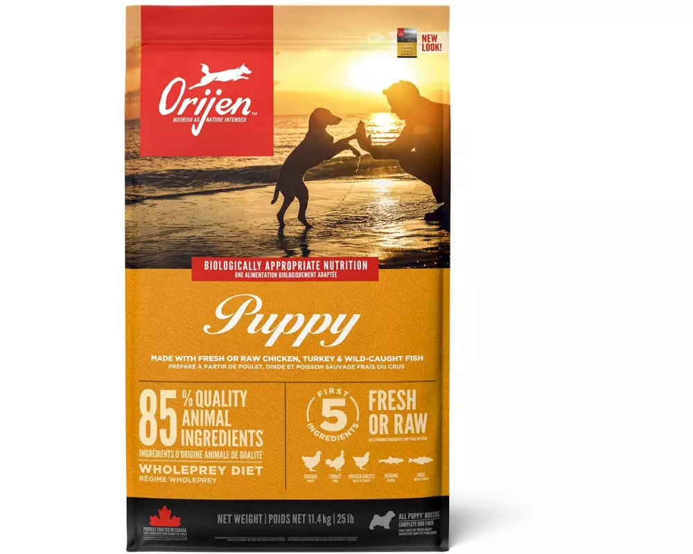 Orijen Trockenfutter Dog Puppy mit Geflügel, 11.4 kg