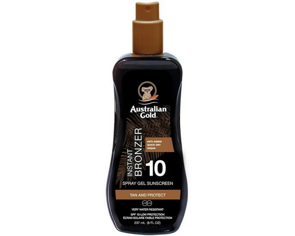 Australian Gold Instant Bronzer Spray Gel SPF 10 237 ml