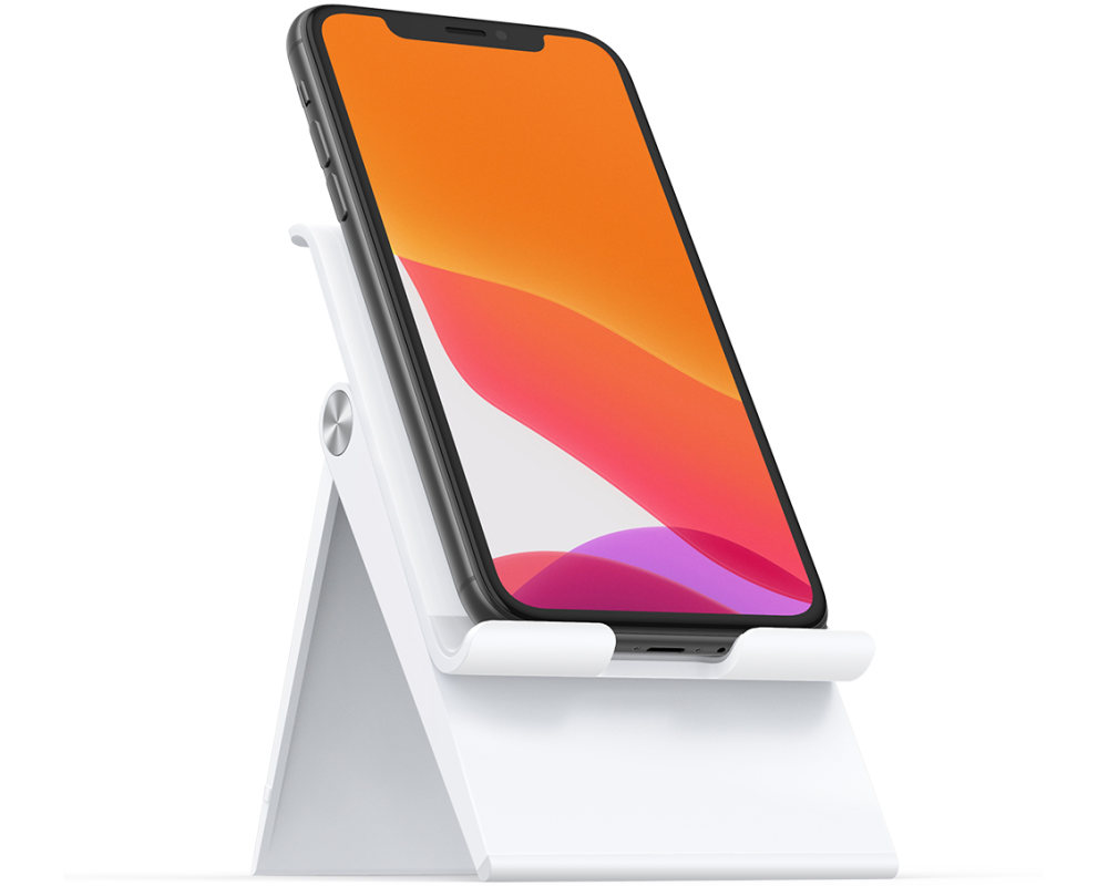 UGREEN Multi-Angle Phone Stand 80704 Height Adjustable,White