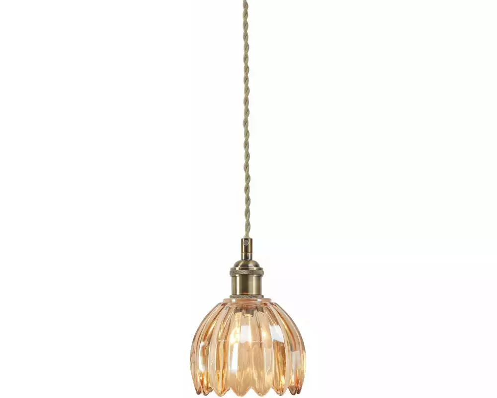 Markslöjd Pendelleuchte GOTA Antikmessing Amber