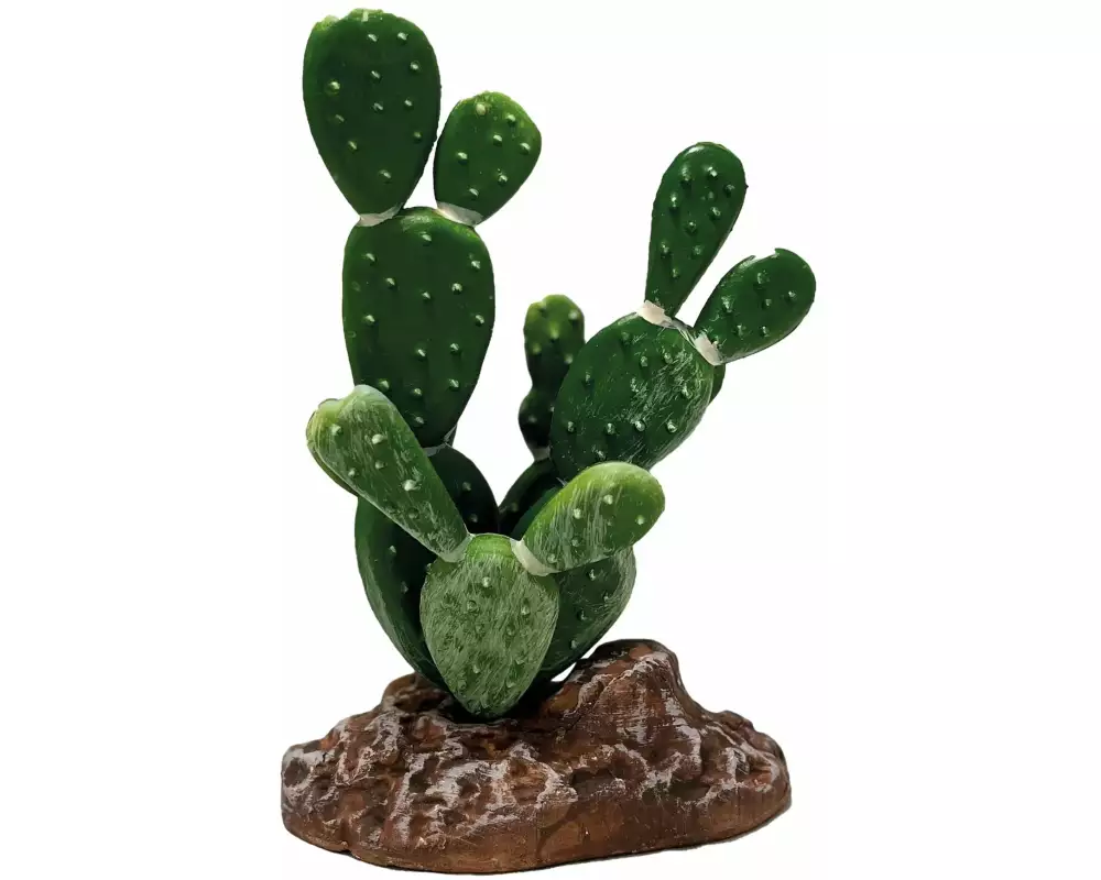 Repto Deco Plant Cactus Opuntia, 15 cm