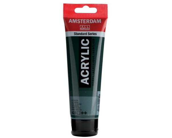 AMSTERDAM Acrylfarbe 120ml 17096232 saftgruen 623