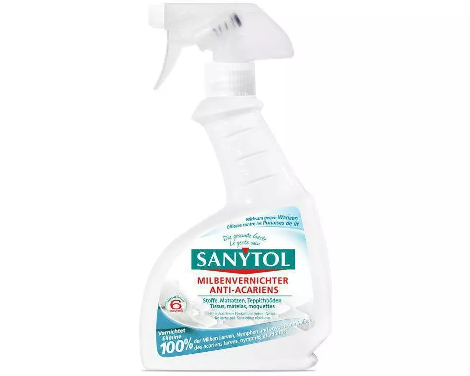 Sanytol Stoffreiniger Milbenvernichter 300 ml