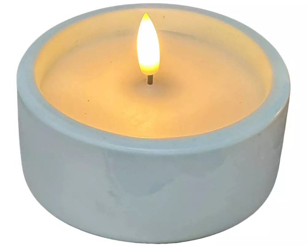 Dameco LED-Kerze Blau