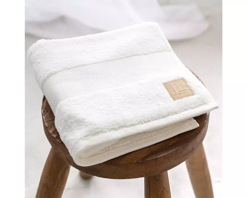 Jean & Len Handtuch 50 x 100 cm, Weiss