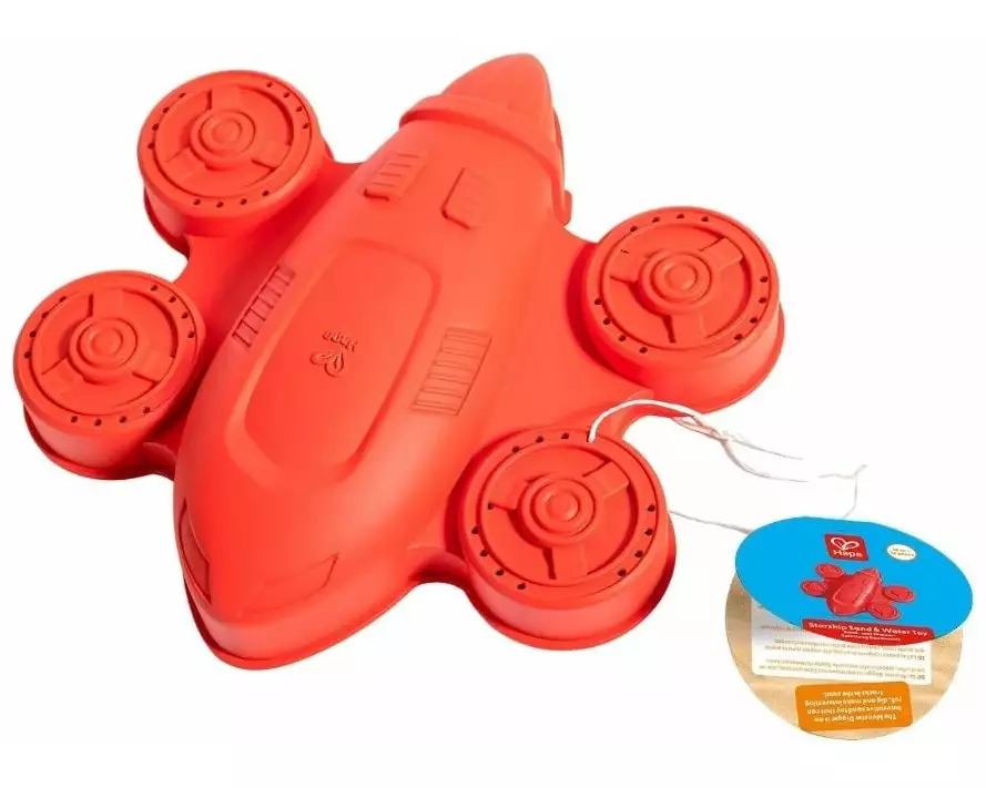Hape Sand- und Wasser-Spielzeug Raumschiff 1 Teile