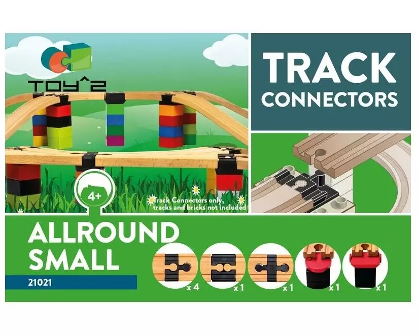 TOY^2 Eisenbahn Zubehör Toy2 Allround Paket – Klein