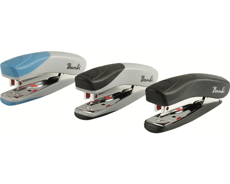 REXEL Mini-Heftgerät Bambi 2100154 3 Farben ass. 12 Blatt