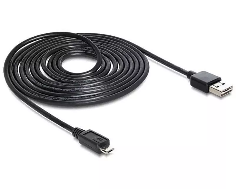 Delock USB 2.0-Kabel EASY-USB USB A - Micro-USB B 2 m