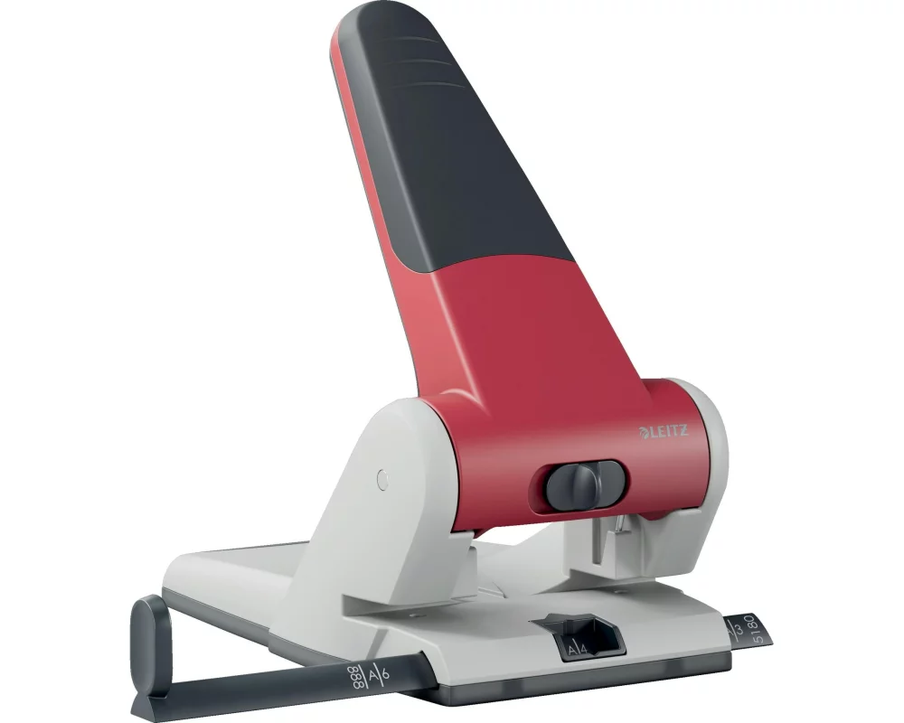 Leitz Locher 65 Blatt, Rot