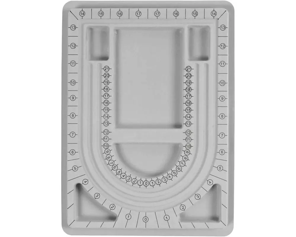 Creativ Company Fädelmatte für Perlen 32.7 x 24 x 1.5 cm