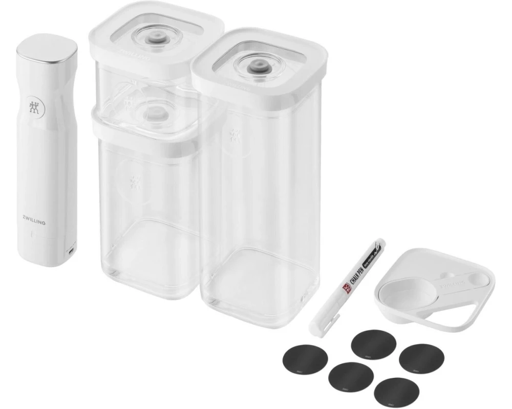 Zwilling Vakuumier-Behälter Fresh and Save Cube Box Set 6-teilig