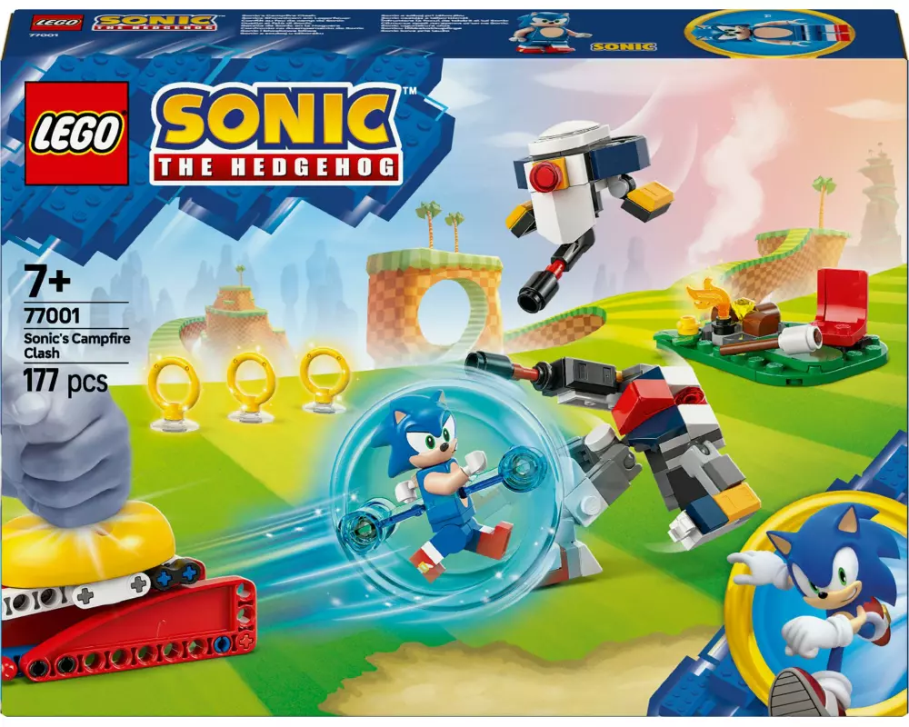 LEGO® Sonic Sonics Showdown am Lagerfeuer 77001