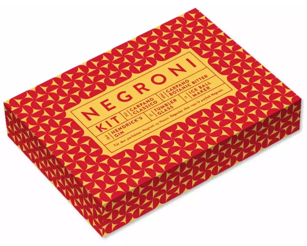 Carpano Geschenkset Negroni Kit Classico, Bitter und Gin