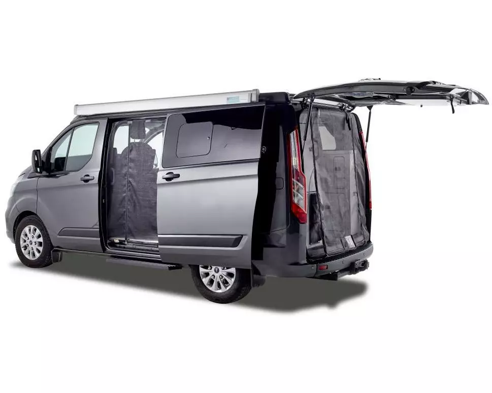 Van Quito Schiebetürenmoskitonetz, fine-mesh, links Nissan Primastar