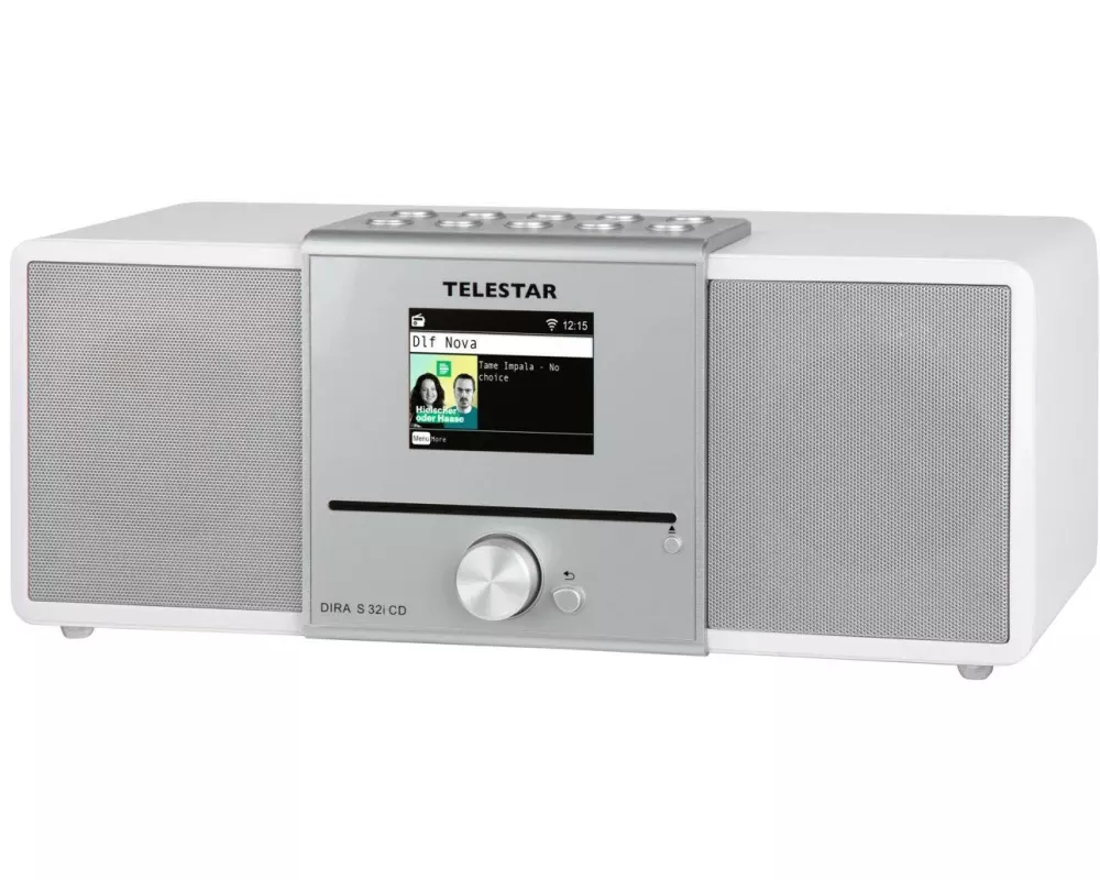 Telestar Internet Radio DIRA S 32i CD Weiss
