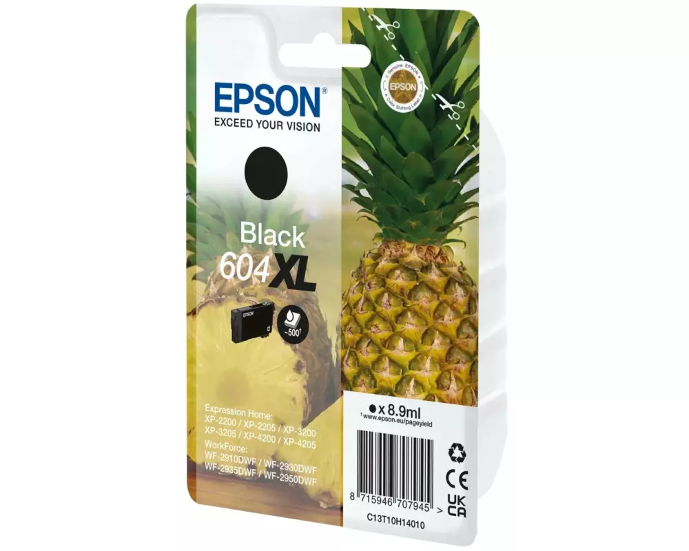 Epson Tinte Nr. 604XL / C13T10H14010 Black