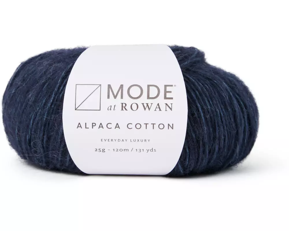 Mode at Rowan Wolle Alpaca Cotton 25 g, 120 m, Blau