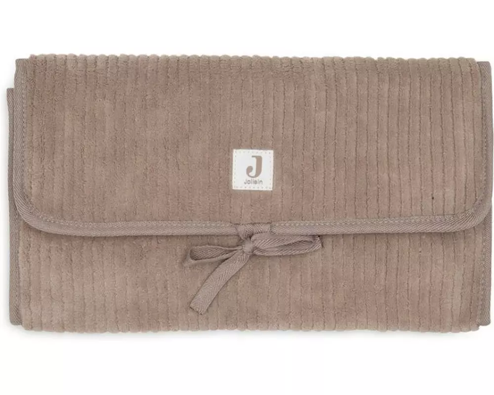 Jollein Wickelunterlage Cloudy Rib Milky Coffee 1 Stück