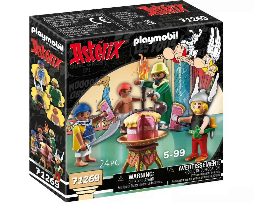 Playmobil Asterix Pyradonis' vergiftete Torte 71269