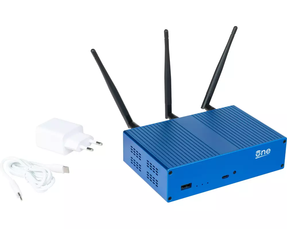 jOY-iT OpenWrt One Wi-Fi 6, 1 GB RAM, Kit