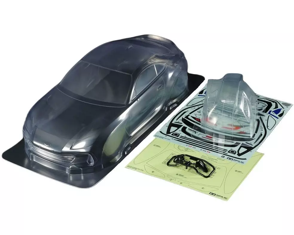 Tamiya Karosserie Subaru BRZ ZD8 unlackiert, 1:10