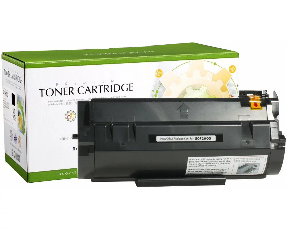 STATIC Toner cartridge compatible with Lexmark 50F2H00 black compatible 5.000 pages