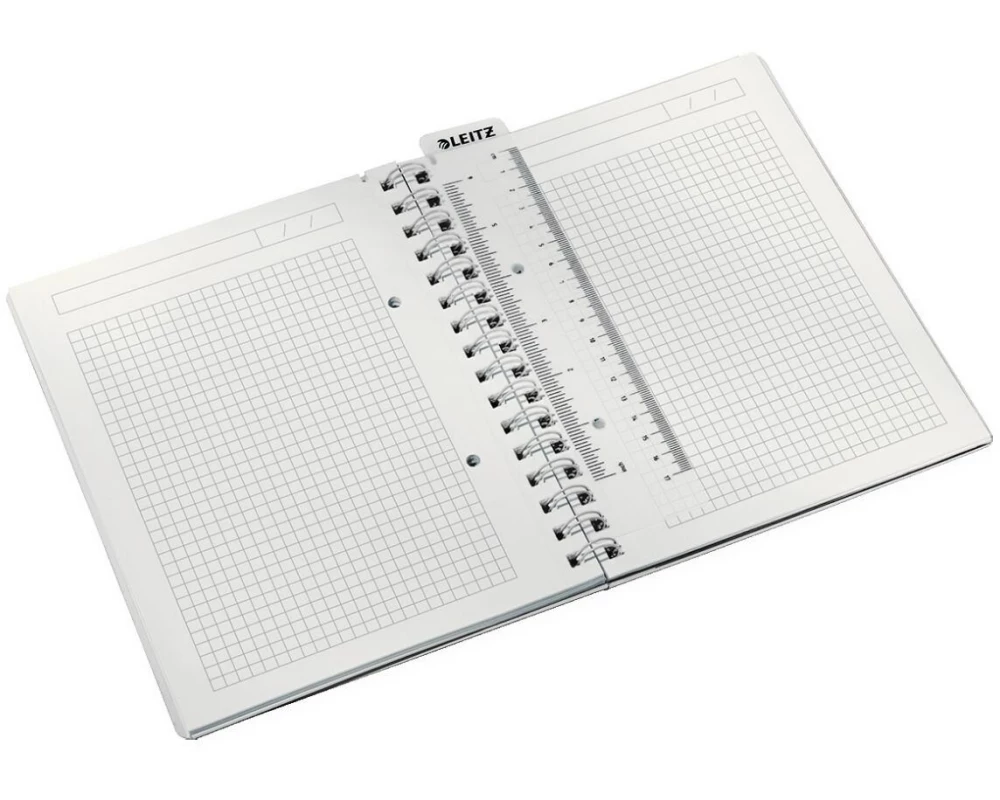 Leitz Notizheft WOW College A5, Kariert, Pink