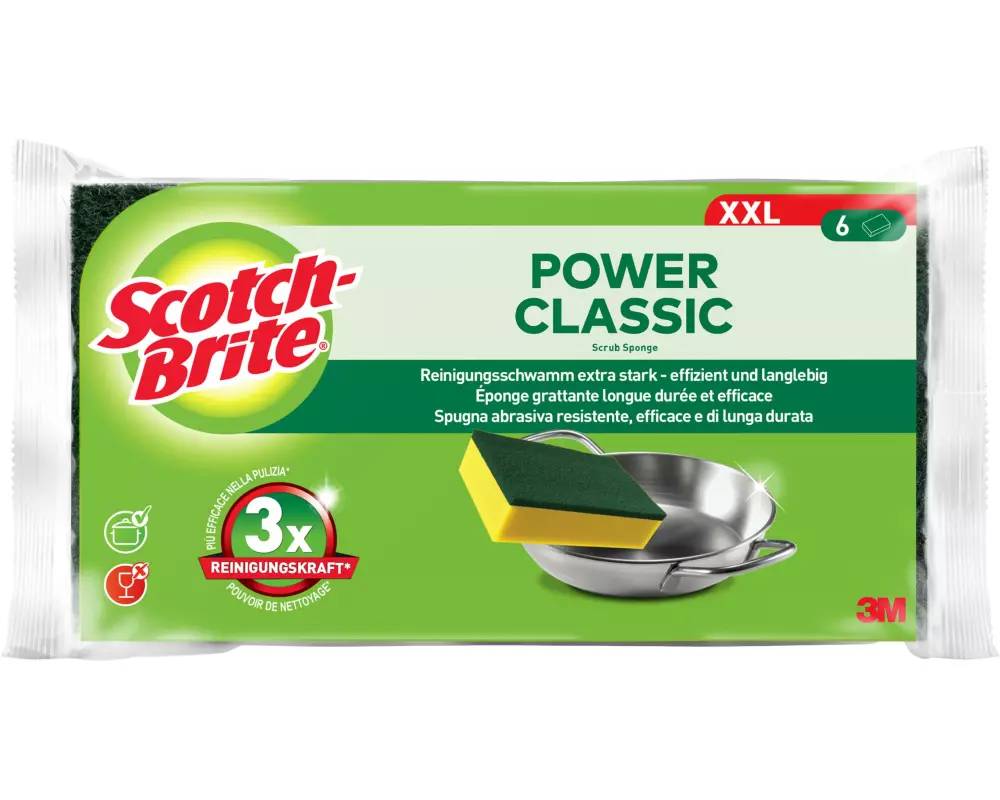 Scotch-Brite Schwamm Classic XXL 6 Stück