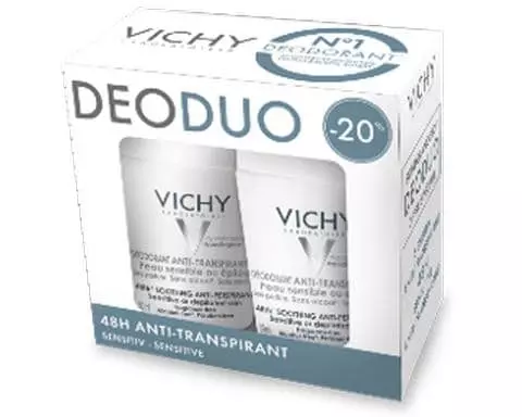 Vichy Anti-Transpirant Roll-on Sensitive Duo 100 ml