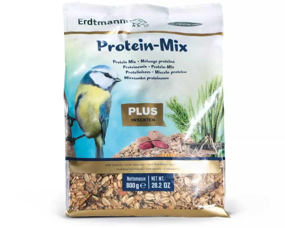 Erdtmann Vogelfutter Protein-Mix Plus, 800 g