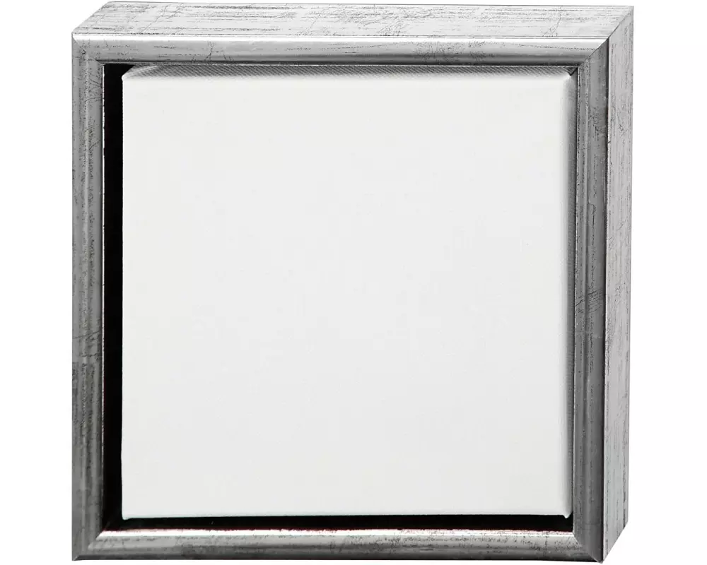 Creativ Company Keilrahmen mit Rahmen 24 x 24 x 3 cm