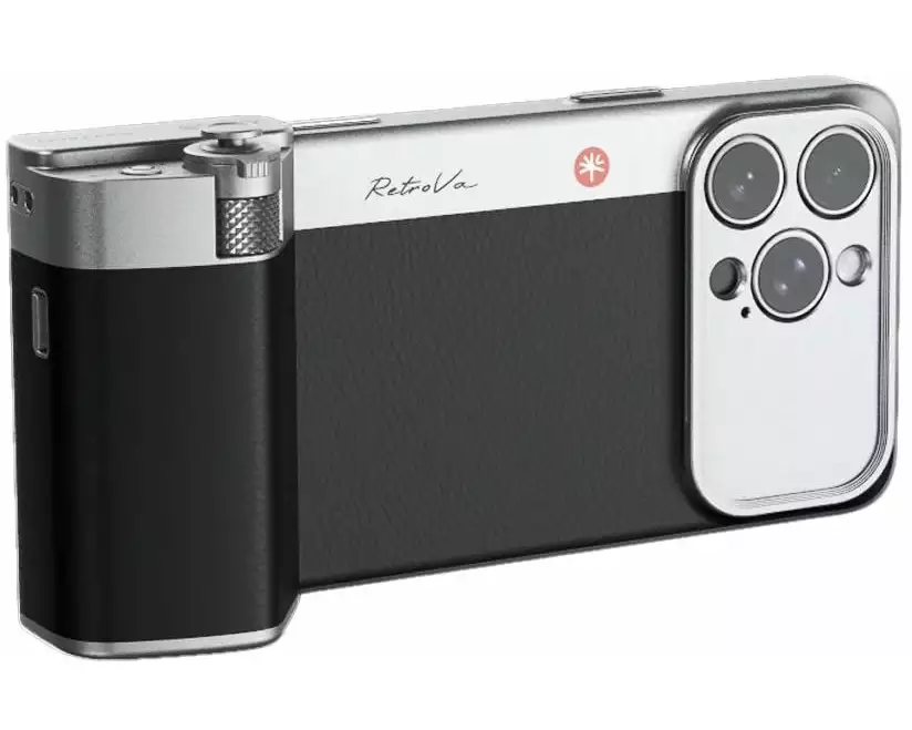 PGYTECH Retrova Grip Kit Graphite Black-iPhone 16 Pro Max