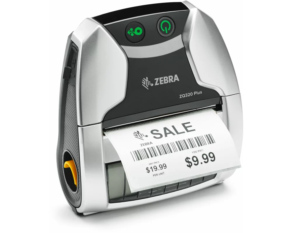 Zebra ZQ32-A0W13RE-00 Etikettendrucker Thermodirekt 203 x 203 DPI 100 mm/sek Verkabelt & Kabellos WLAN Bluetooth