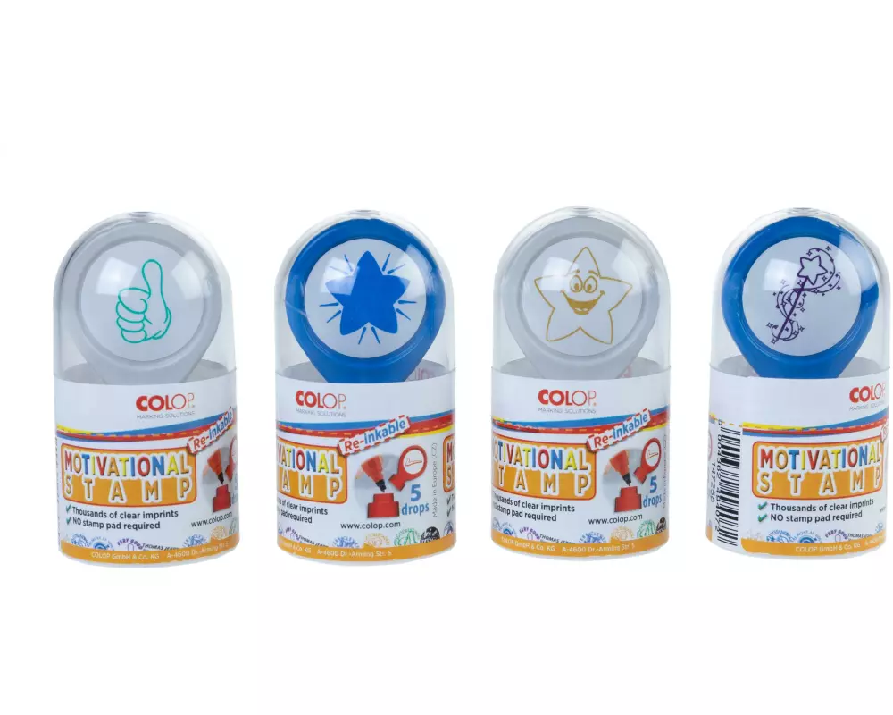 Colop Stempelset Stamp Design 4-teilig