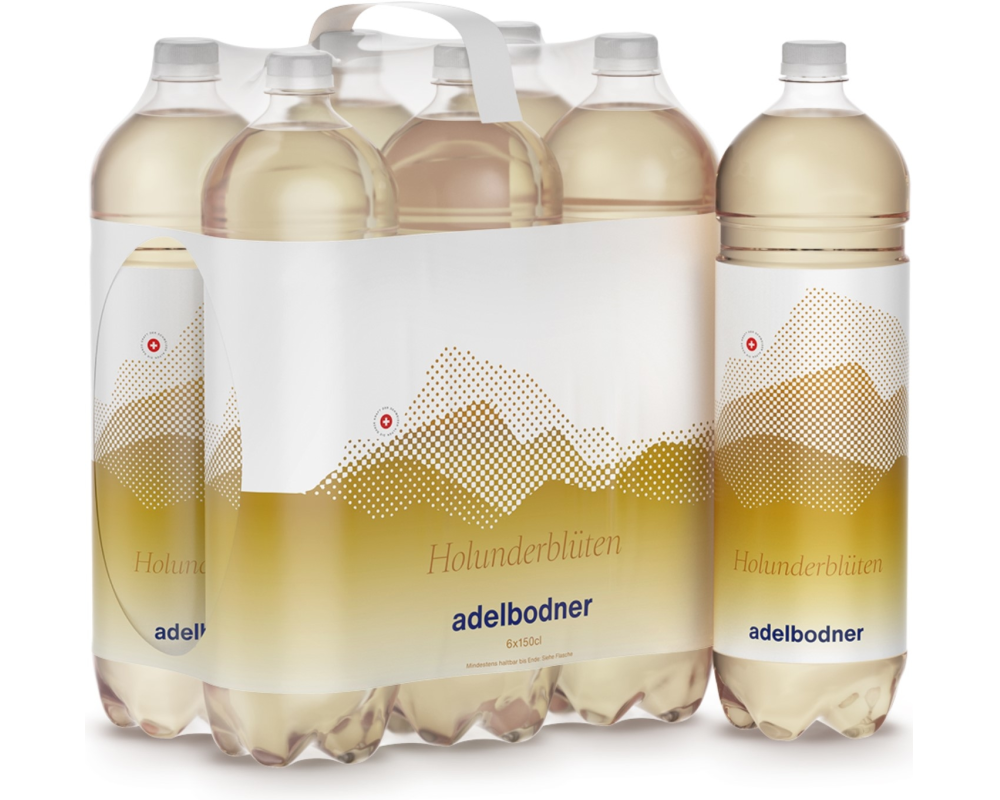 ADELBODNER Holunder-Melisse 152055 150 cl, 6 Stk.