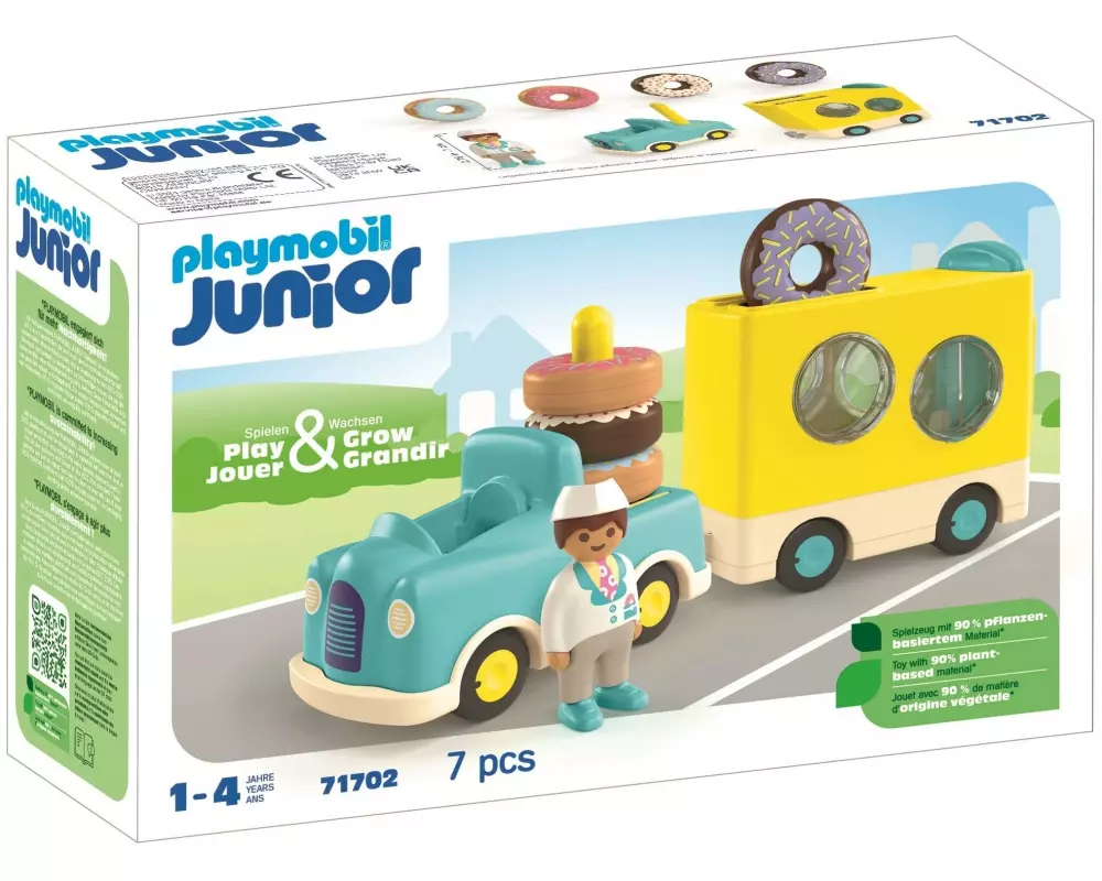Playmobil Junior Verrückter Donut Truck 71702