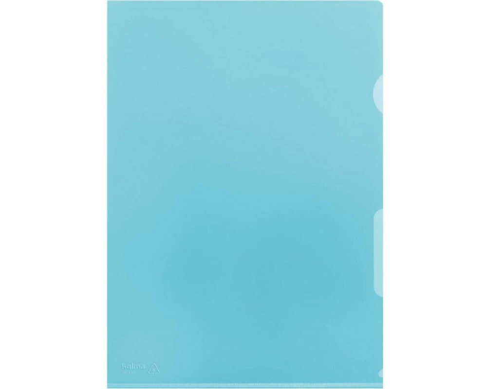 Kolma Sichthülle A4, PE, soft, Blau, 10 Stück
