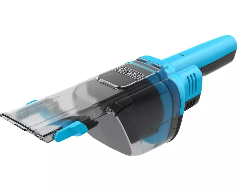 Black & Decker Akku-Handsauger NVD215J-QW Hellblau/Schwarz