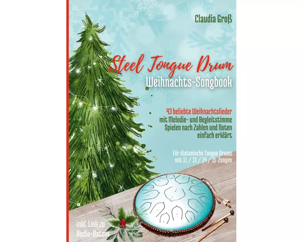 Steel Tongue Drum Weihnachts-Songbook