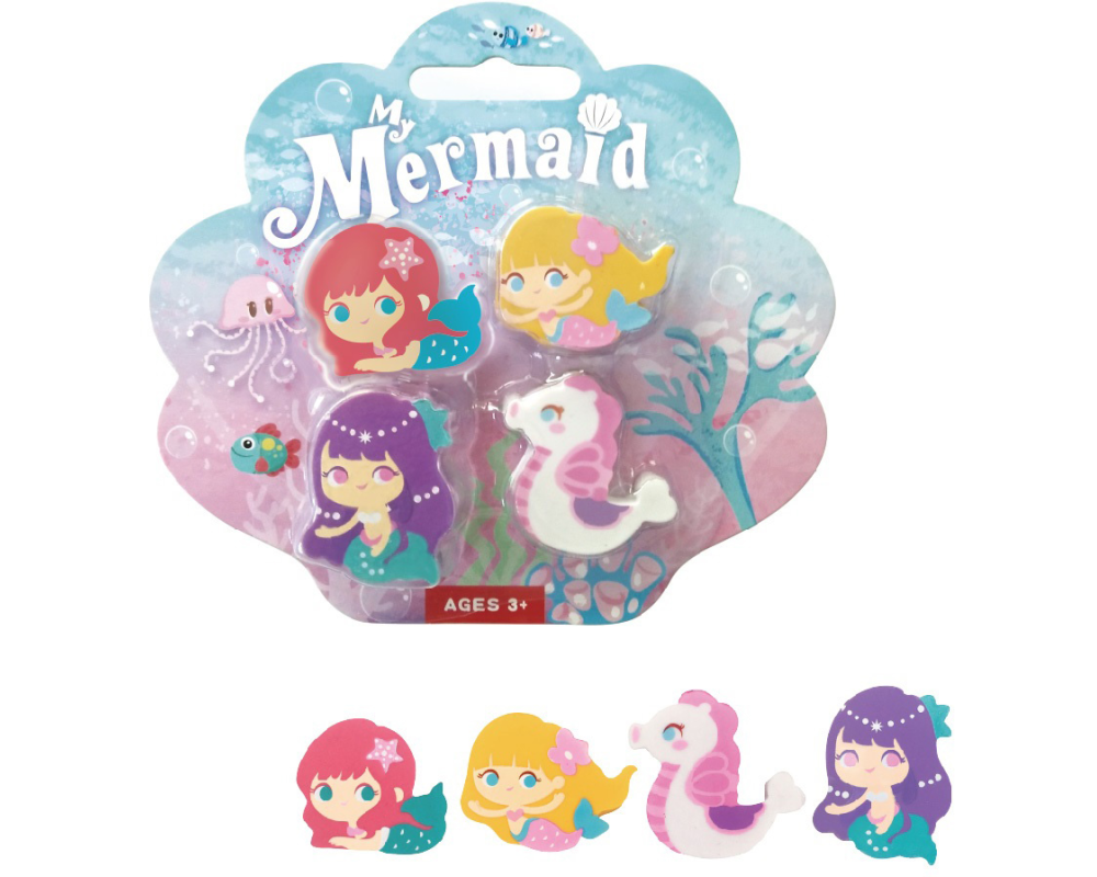 ROOST Radiergummi MDE-002 Meerjungfrau